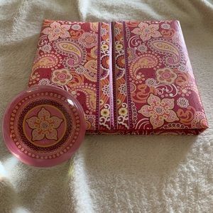 Vera Bradley Duly notes desk set
